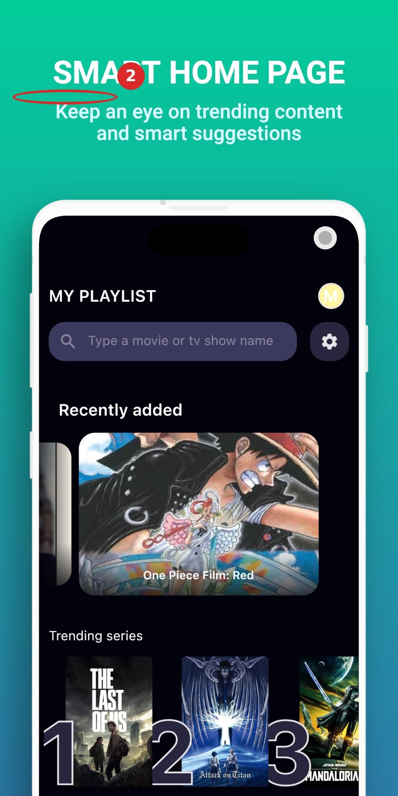 NextTV stap 2: ga naar My Playlist en voeg je abonnement toe.