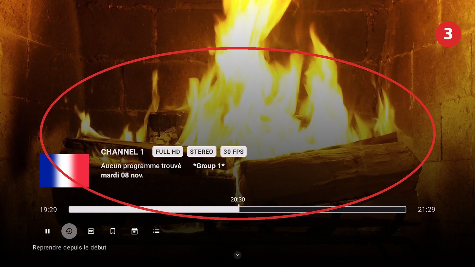 NextTV stap 3: kies een zender en kijk.